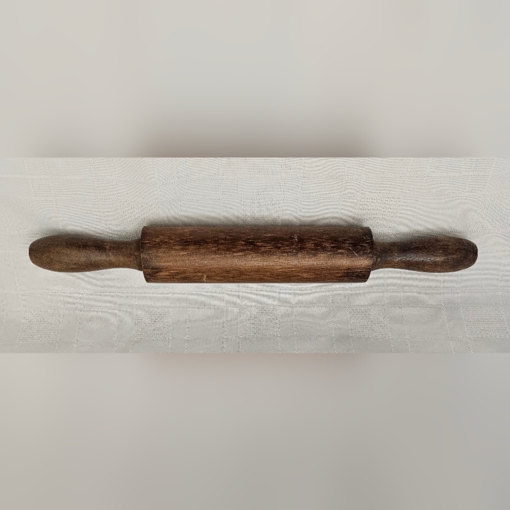 Vintage Wooden Rolling Pin Retro Kitchen Baking Cooking Wood Farmhouse Decor
